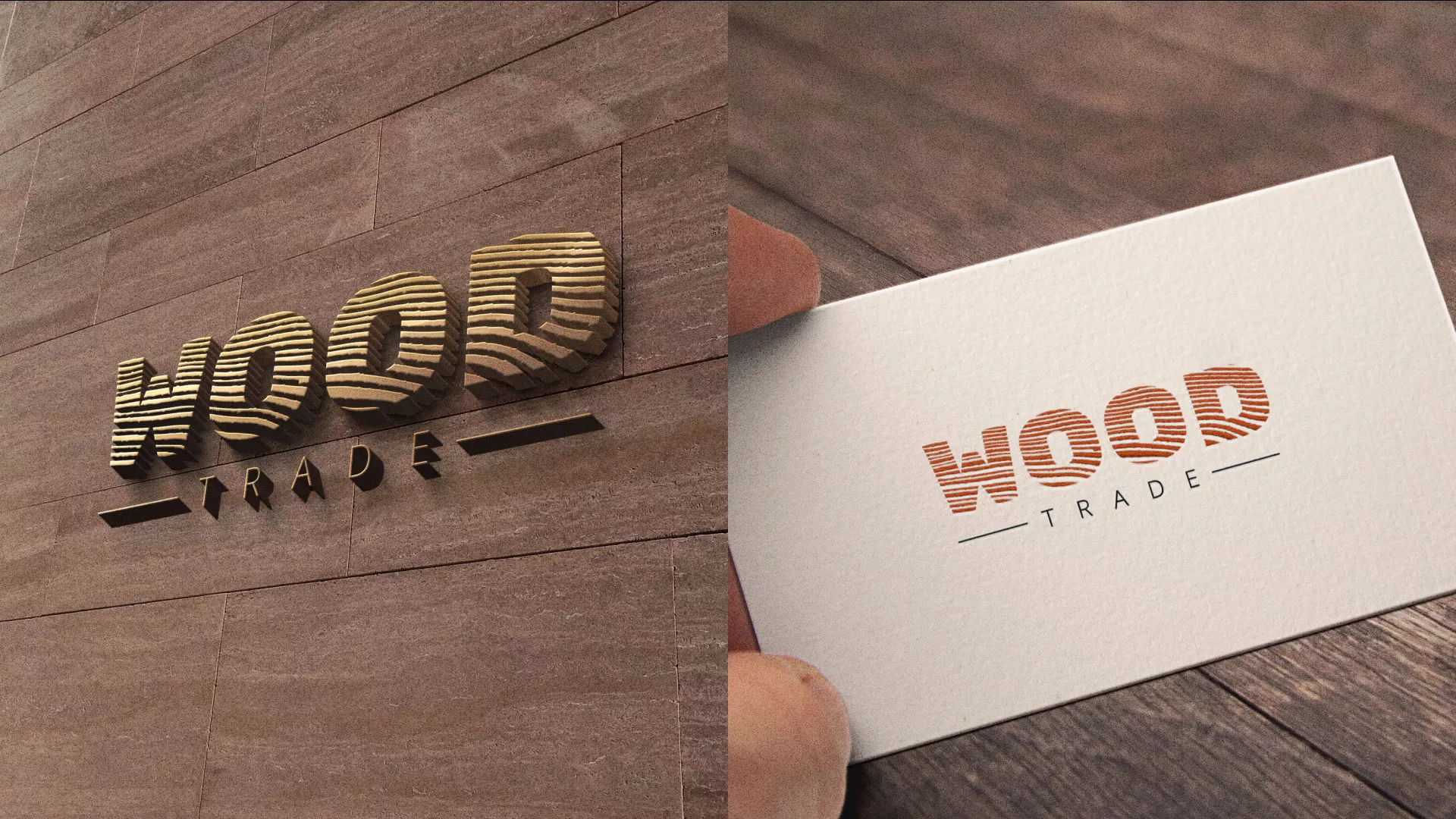 Разработка логотипа для компании «Wood Trade» в Туринске