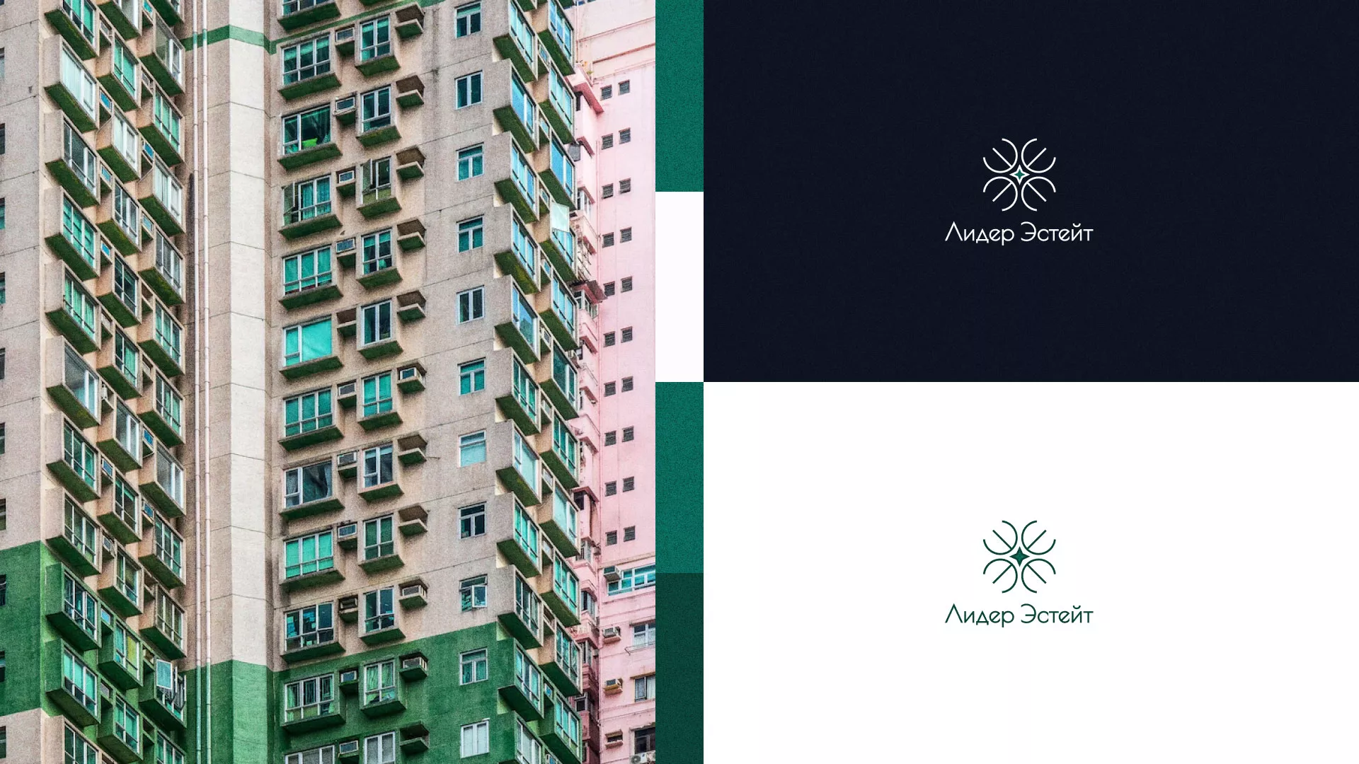 Создание логотипа компании «Лидер Эстейт» в Туринске