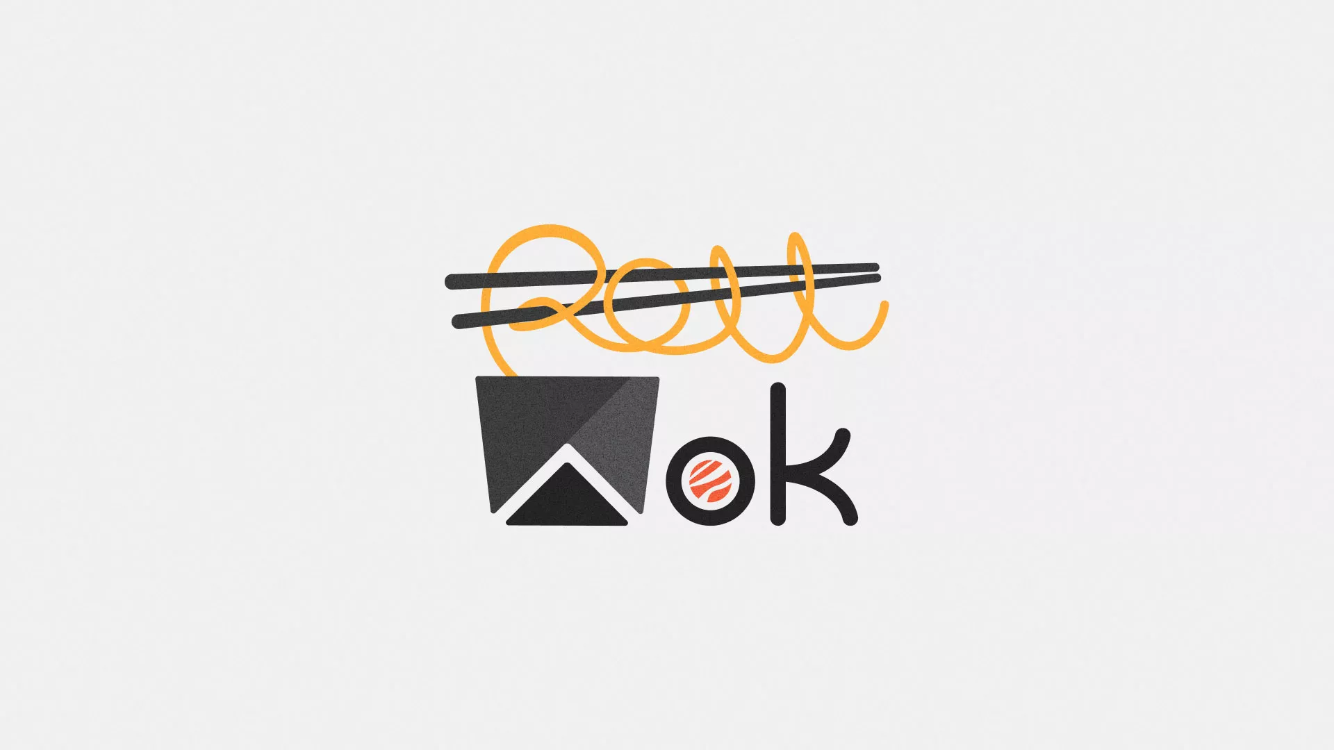 Разработка логотипа в Туринске для суши-бара «Roll Wok Club» Разработка логотипа в Туринске для суши-бара «Roll Wok Club»